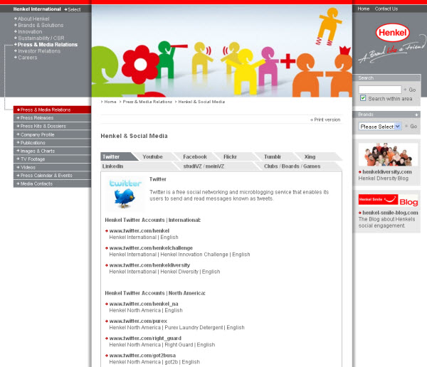 Henkel & Soc Media