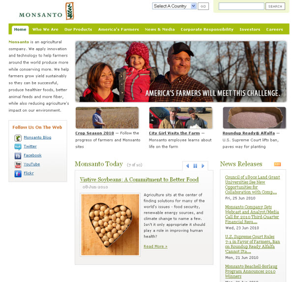 Monsanto_follow us on the web