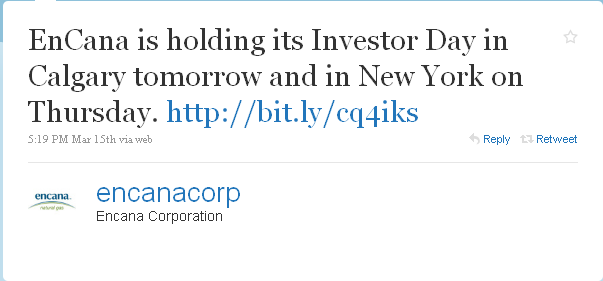 Encana_investor day Encana_investor day